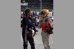 Sebastian Vettel (Red Bull) und Lewis Hamilton (McLaren-Mercedes) 