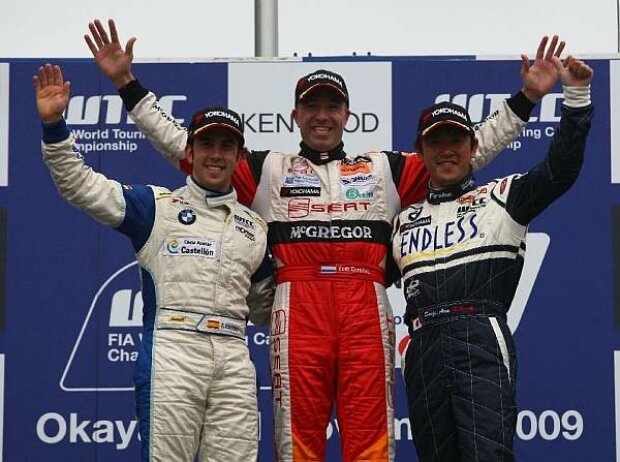 Felix Porteiro, Tom Coronel, Seiji Ara Felix Porteiro, Tom Coronel, Seiji Ara