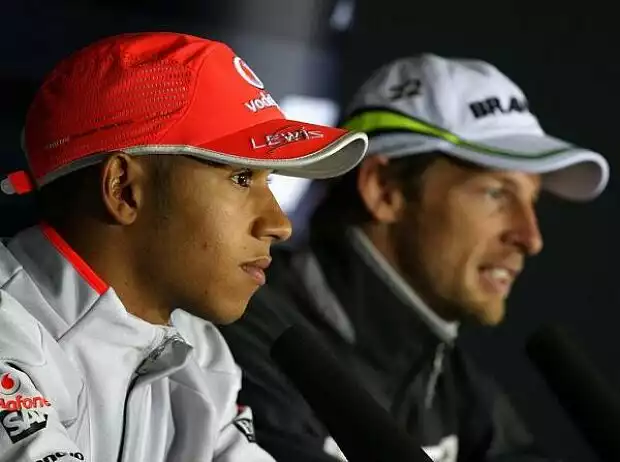 Jenson Button, Lewis Hamilton Titel-Bild zur News: Jenson Button, Lewis Hamilton
