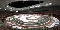 Blick ins Vogelnest-Stadion