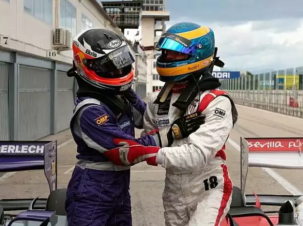 Sébastien Bourdais und Yelmer Buurman Titel-Bild zur News: Sébastien Bourdais und Yelmer Buurman