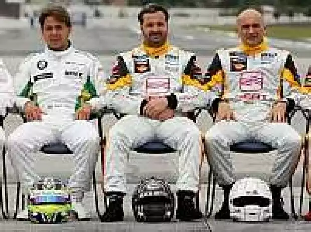 Titel-Bild zur News: Yvan Muller, Gabriele Tarquini, Augusto Farfus