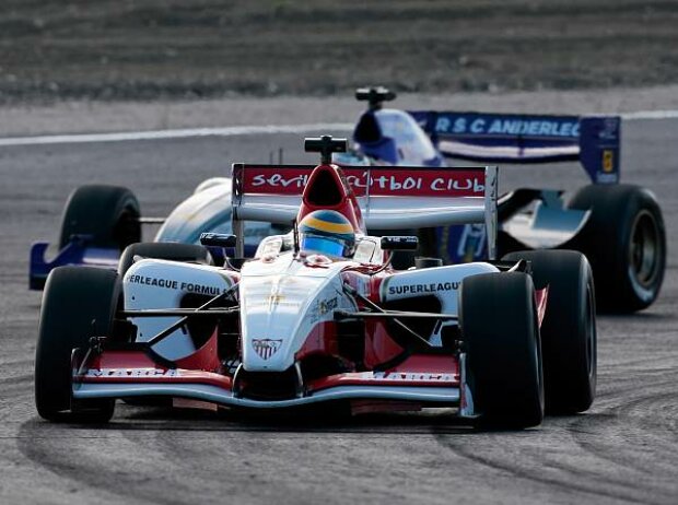 Sébastien Bourdais vor Yelmer Buurman Sébastien Bourdais vor Yelmer Buurman