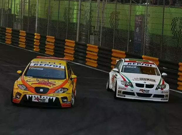 Titel-Bild zur News: Alessandro Zanardi, Tom Coronel
