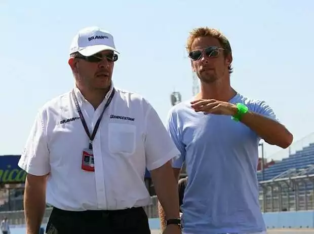 Titel-Bild zur News: Ross Brawn und Jenson Button