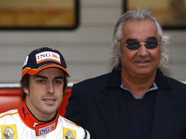 Titel-Bild zur News: Fernando Alonso und Flavio Briatore