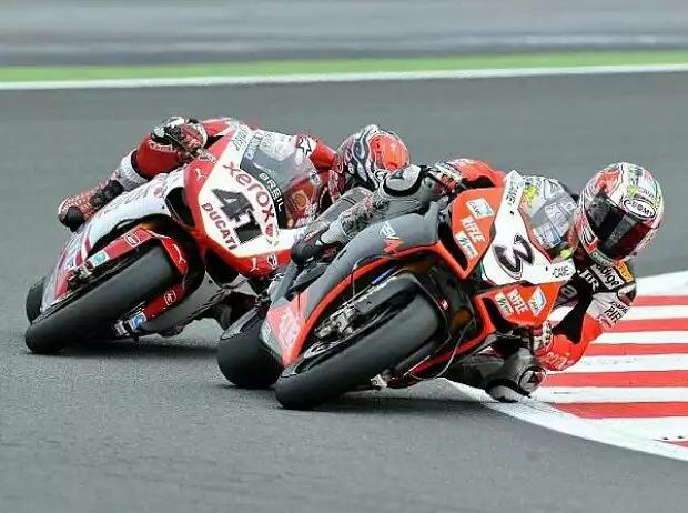 Noriyuki Haga, Max Biaggi Titel-Bild zur News: Noriyuki Haga, Max Biaggi