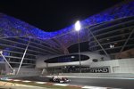 Tolle Kulisse für Toyotas Abschied aus der Formel 1: Das Yas-Marina-Hotel in Abu Dhabi