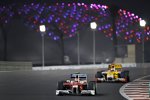 Sechster im zweiten Formel-1-Rennen: Kamui Kobayashi fuhr in Abu Dhabi dank einer Einstoppstrategie unerwartet weit nach vorne