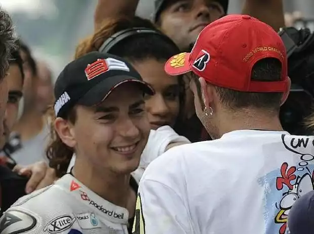 Valentino Rossi, Jorge Lorenzo Titel-Bild zur News: Valentino Rossi, Jorge Lorenzo
