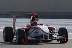 Mark Webber (Red Bull) testet den neuen GP3-Boliden