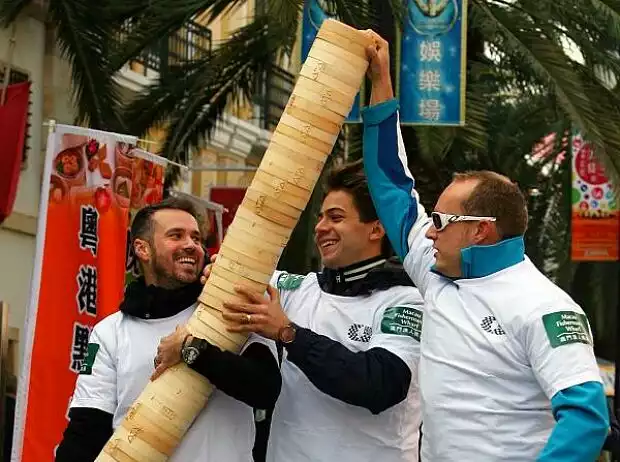 Tiago Monteiro, Robert Huff, Augusto Farfus Titel-Bild zur News: Tiago Monteiro, Robert Huff, Augusto Farfus