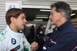 Mario Theissen (BMW Motorsport Direktor) und Augusto Farfus (BMW Team Germany) 