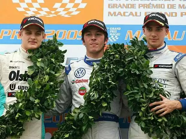 Edoardo Mortara, Jean-Karl Vernay, Marcus Ericsson Titel-Bild zur News: Edoardo Mortara, Jean-Karl Vernay, Marcus Ericsson