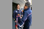 Mario Theissen (BMW Motorsport Direktor) Daniel Ricciardo (Carlin)