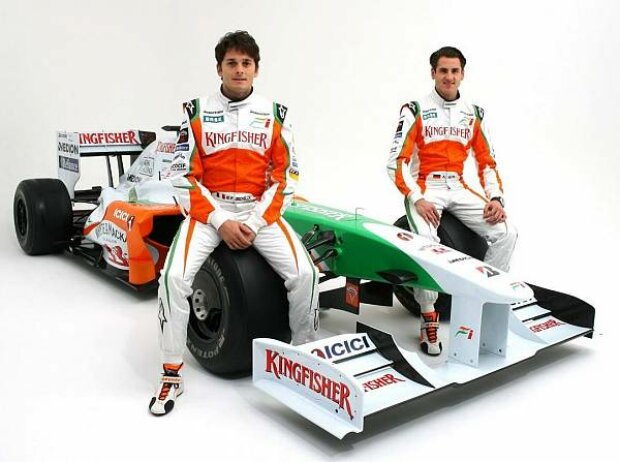 Giancarlo Fisichella, Adrian Sutil, Silverstone, Grand Prix Circuit Silverstone