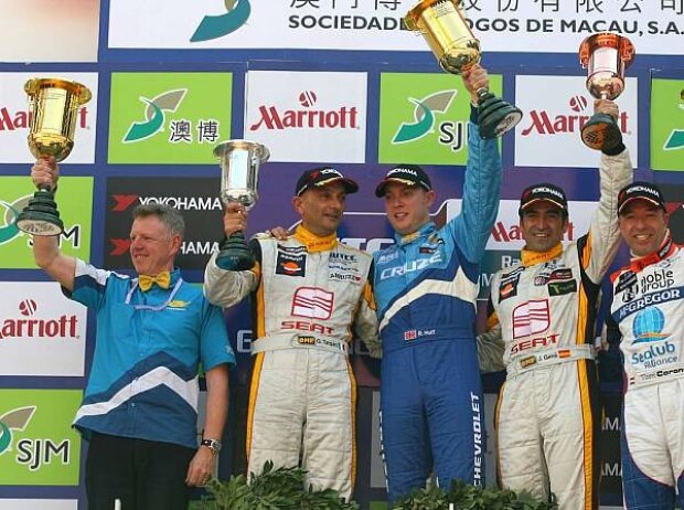 Tom Coronel, Jordi Gené, Robert Huff, Gabriele Tarquini Tom Coronel, Jordi Gené, Robert Huff, Gabriele Tarquini