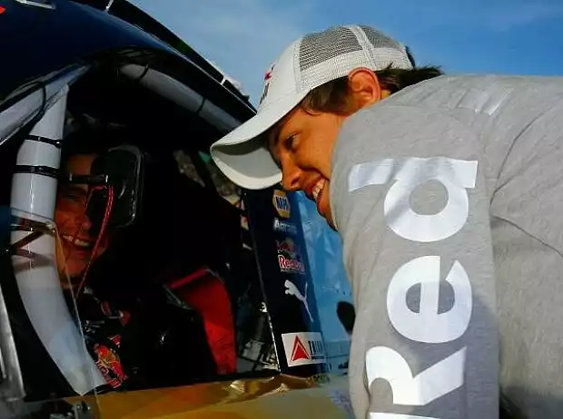 Scott Speed, Sebastian Vettel Titel-Bild zur News: Scott Speed, Sebastian Vettel
