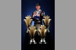 2009: Jimmie Johnson und seine vier Pokale