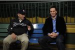 Jimmie Johnson (Hendrick) und Baseball-Legende Yogi Berra