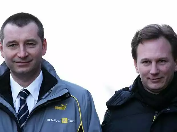 Rob White und Christian Horner Titel-Bild zur News: Rob White und Christian Horner