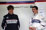 Esteban Gutierrez und Alexander Rossi (BMW Sauber F1 Team)