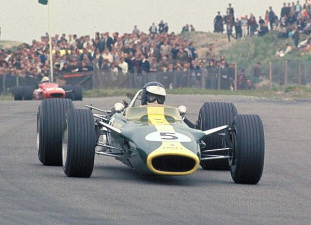 Jim Clark im Lotus 49 Jim Clark im Lotus 49