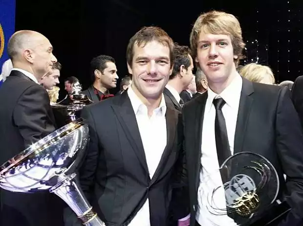 Sebastian Vettel, Sébastien Loeb Titel-Bild zur News: Sebastian Vettel, Sébastien Loeb