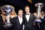 Jenson Button (McLaren-Mercedes) und Sébastien Loeb (Citroen) - die Champions der Formel 1 und der Rallye-WM