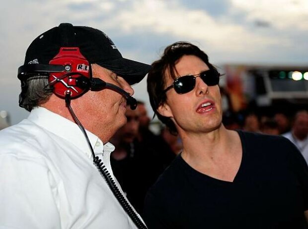 Rick Hendrick und Tom Cruise Rick Hendrick und Tom Cruise