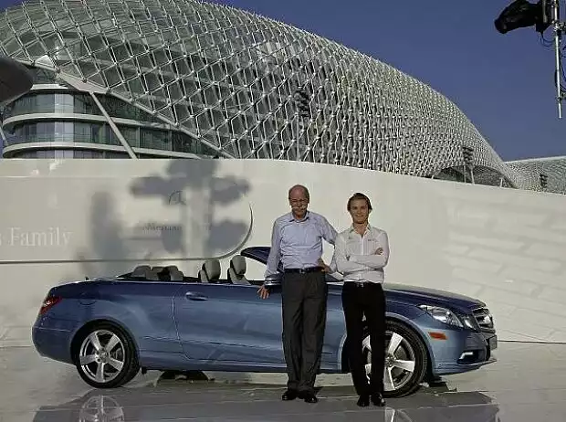Dieter Zetsche und Nico Rosberg Titel-Bild zur News: Dieter Zetsche und Nico Rosberg