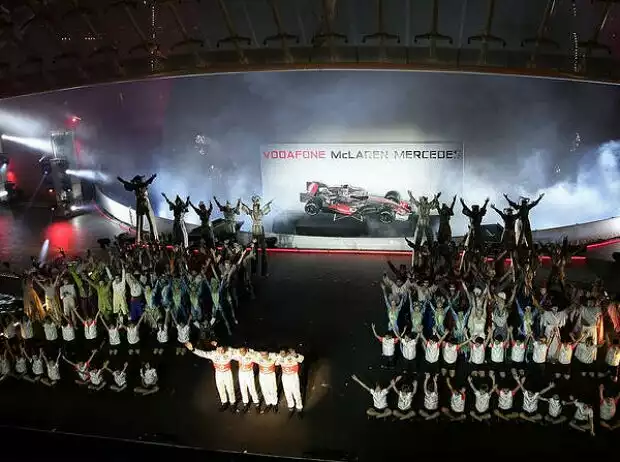 McLaren-Mercedes-Präsentation Titel-Bild zur News: McLaren-Mercedes-Präsentation