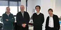 Zoran Stefanovic (Zweiter von links) in der Toyota-Fabrik in Köln