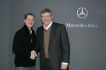 Wieder vereint: Michael Schumacher und Ross Brawn