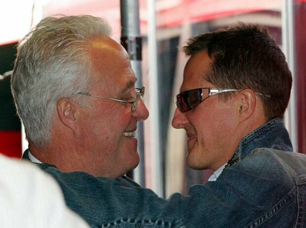 Rolf und Michael Schumacher Rolf und Michael Schumacher