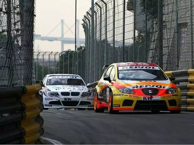 Titel-Bild zur News: Andy Priaulx, Yvan Muller