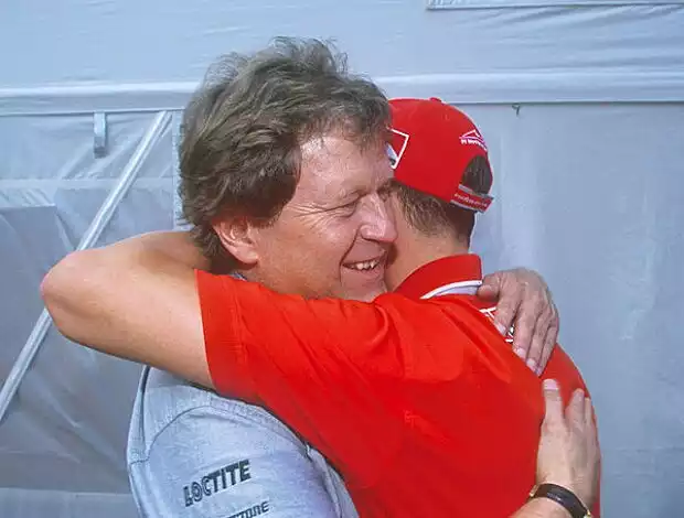 Titel-Bild zur News: Norbert Haug und Michael Schumacher