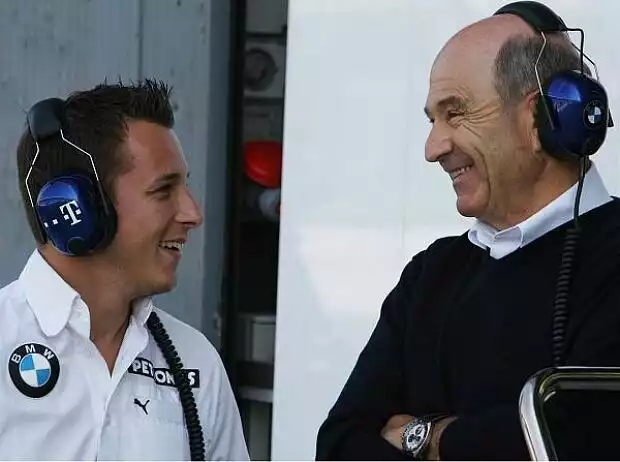 Christian Klien und Peter Sauber Titel-Bild zur News: Christian Klien und Peter Sauber