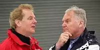 Jonathan Palmer und Patrick Head