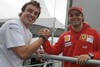 Bild zum Inhalt: Ferrari: Alonso kurz vor seinem Debüt in rot