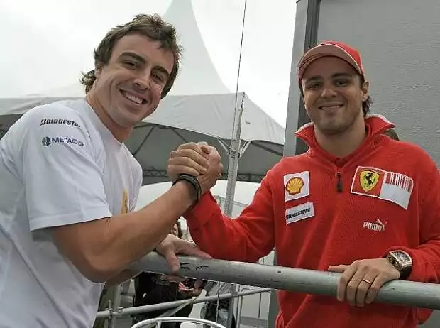 Felipe Massa, Fernando Alonso Titel-Bild zur News: Felipe Massa, Fernando Alonso