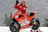 Bild zum Inhalt: Ducati: Saisoneröffnung im Schnee