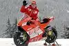 Bild zum Inhalt: Ducati: Saisoneröffnung im Schnee