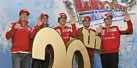 Nicky Hayden, Casey Stoner und die Ferrari-Formel-1-Stars