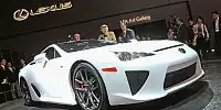 Bild zum Inhalt: Detroit Motor Show : Supersportler Lexus LFA