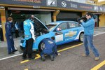 Zwischenhalt für Yvan Muller (Chevrolet) an der Box