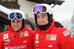 Felipe Massa und Fernando Alonso (Ferrari) 