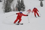 Fernando Alonso, Felipe Massa und Giancarlo Fisichella (Ferrari) 