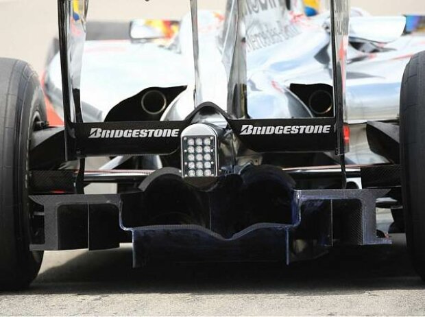 Diffusor von Lewis Hamilton