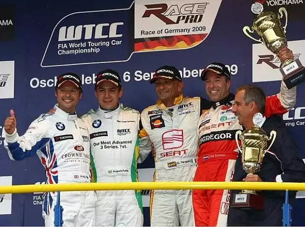 Titel-Bild zur News: Andy Priaulx, Augusto Farfus, Tom Coronel, Gabriele Tarquini